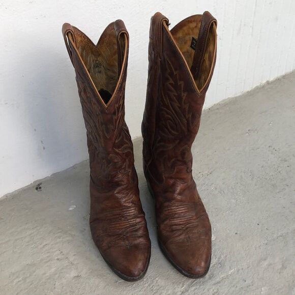 Justin Cowboy boots - Picture 1 of 10